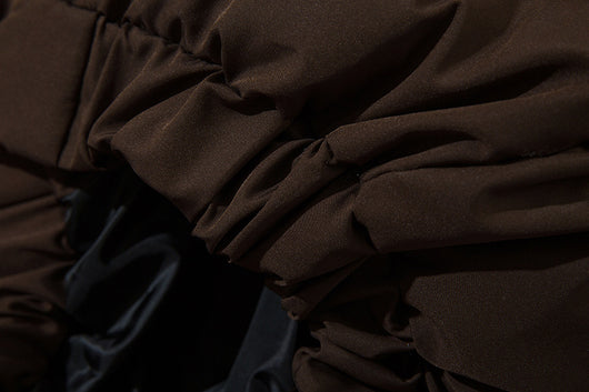 Chaqueta Acolchada para Hombre con Cuello Alto y Rayas Laterales - Image 16