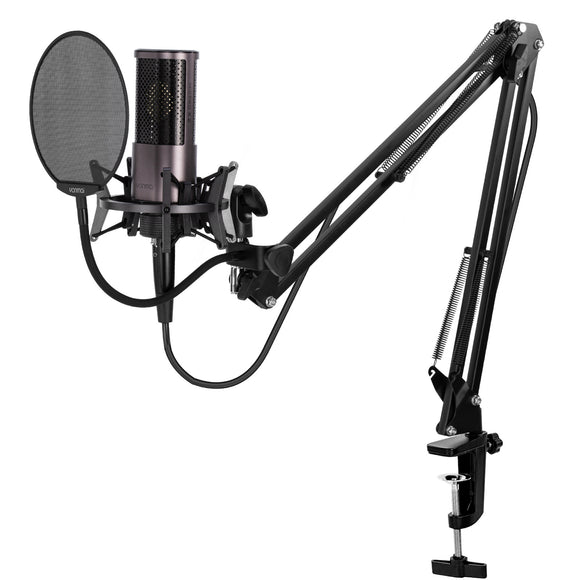 Micrófono Profesional para Streaming, Karaoke y Grabación