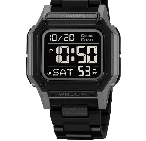 Reloj Deportivo Digital para Hombre con Luz Nocturna y Resistencia al Agua - Image 7