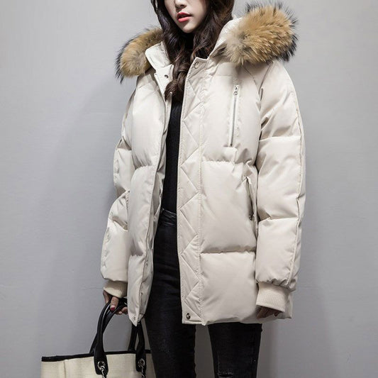 Chaqueta Acolchada Corta Talla Grande para Mujeres Petite - Image 2