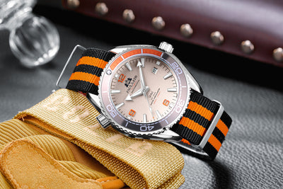 Reloj Mecánico Automático con Esfera Luminosa y Correa Canvas para Hombre - Image 14