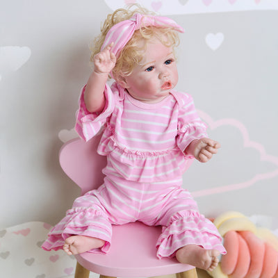 Muñeca Bebé Realista de Silicona Suave - Juguete Educativo Creativo - Image 9