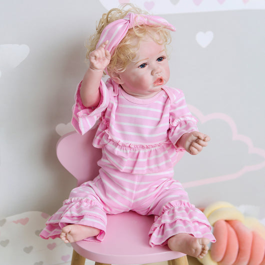 Muñeca Bebé Realista de Silicona Suave - Juguete Educativo Creativo - Image 9