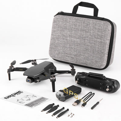 Dron Plegable 4K con Control Remoto y 4 Ejes de Estabilización