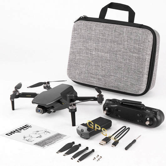 Dron Plegable 4K con Control Remoto y 4 Ejes de Estabilización