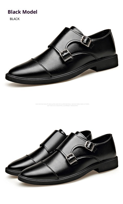 Zapatos de Cuero para Hombre con Suela Suave - Diseño Versátil y Cómodo - Image 10