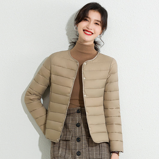 Chaqueta Ligera de Algodón con Forro Interno para Mujer - Image 11
