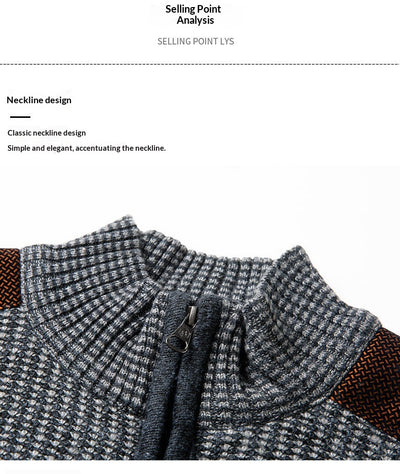 Cardigan Tejido Cuello Alto con Forro Polar para Máximo Abrigo - Image 11