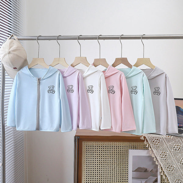 Camiseta de Protección Solar Infantil Transpirable para Verano