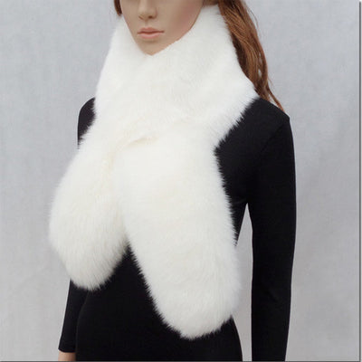 Estola de Piel Sintética Zorro y Conejo - Cuello Elegante - Image 16