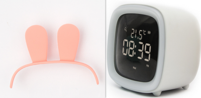 Reloj Despertador Digital con Luz Nocturna, Termómetro y Carga USB para Niños - Image 26