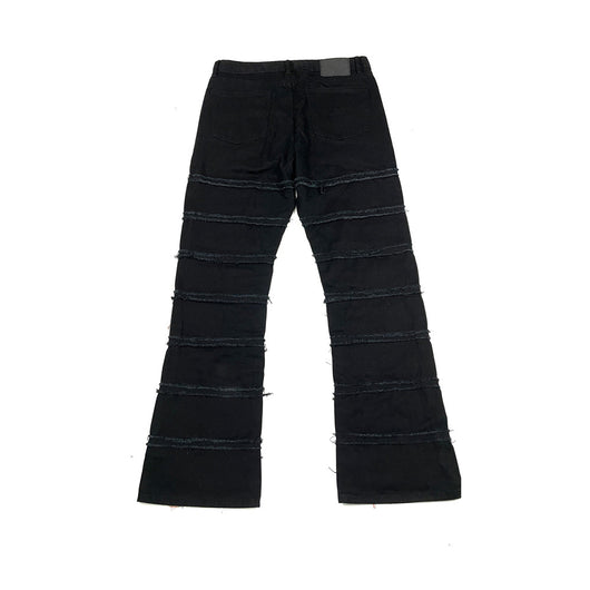 Jeans Desgastados con Costuras Rotas Efecto Vintage - Image 4