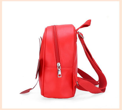 Mochila Infantil de Cuero PU con Decoración de Snacks - Image 6