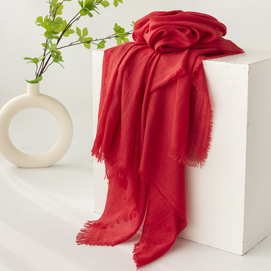 Pañuelo de Algodón y Lino Verano - Protección Solar Elegante - Image 27