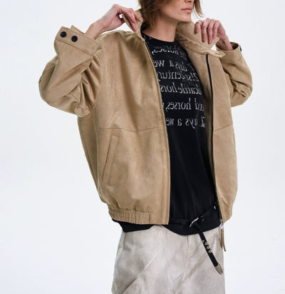 Chaqueta de Gamuza Vintage: Elegancia Atemporal con Estilo Old Money - Image 3