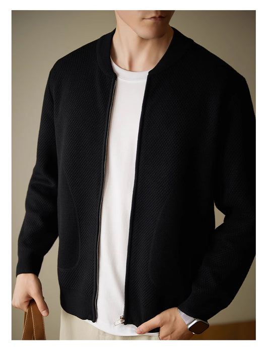 Cardigan de Lana Suelta para Hombre - Estilo Casual y Versátil - Image 2