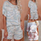 Pijama Tie-Dye Estampado para Casa y Deportes