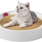 Rascador Grande de Cartón para Gatos con Juguetes - Protector de Muebles