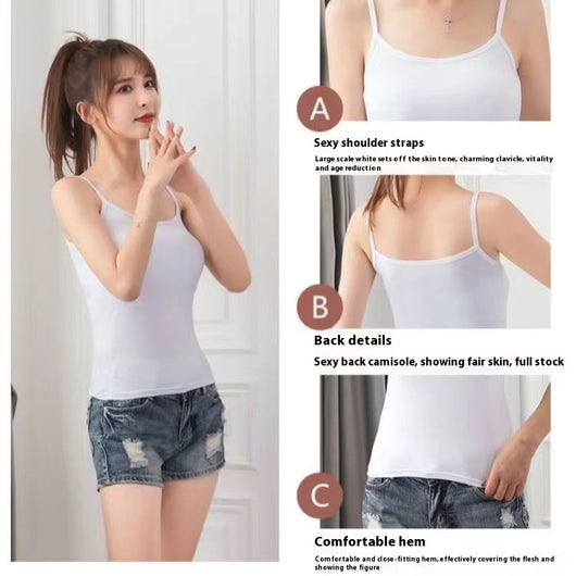 Chaleco Deportivo Ajustable de Color Sólido para Mujer - Image 3