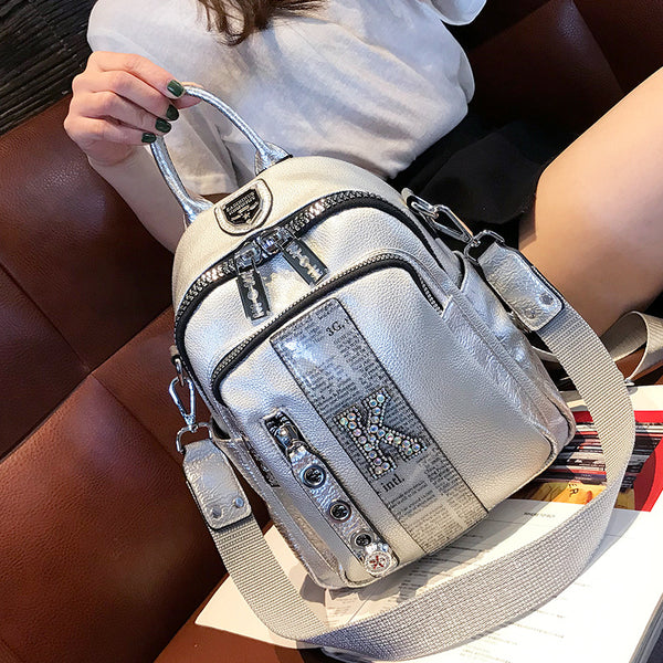 Mochila de Cuero Occidental Versátil - Estilo Moderno y Funcional