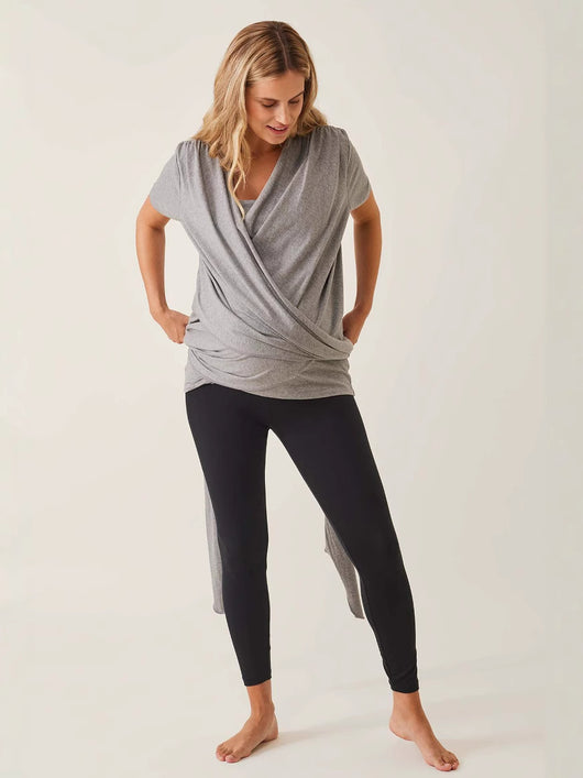 Blusa de Lactancia Postparto Manga Corta DDMOMMY - Image 4