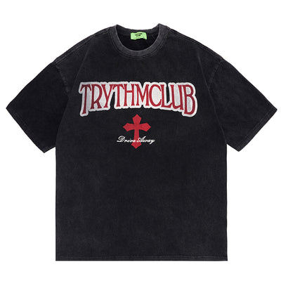 Camiseta Unisex Lavada Efecto Desgastado - Estilo Urban Casual - Image 12