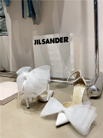 Sandalias Stiletto con Moño de Satén - Image 13