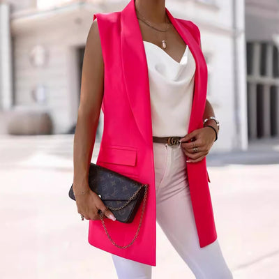 Chaleco Blazer Versátil para Mujer - Colección Primavera Otoño - Image 3