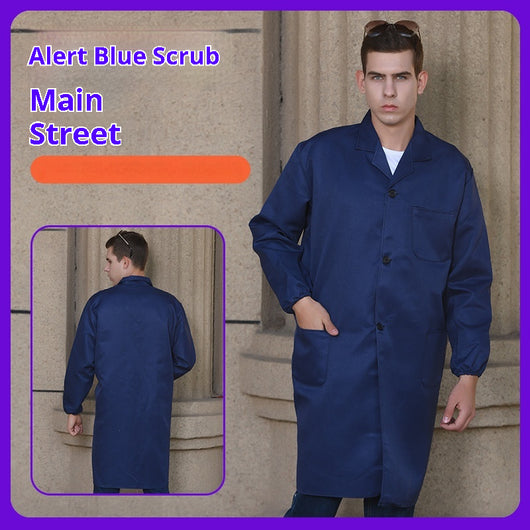 Uniforme Azul Profesional para Publicidad y Trabajo - Image 9