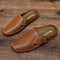 Sapatênis Muller Slip-On de Couro Genuíno Perfurado