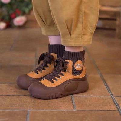 Botas de Cuero con Elástico para Mujer - Image 3