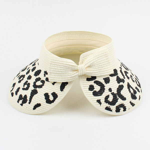 Sombrero de Copa Estampado Leopardo para Mujer - Estilo Verano Moderno - Image 3