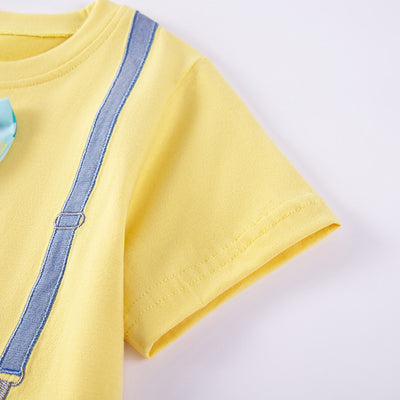 Camiseta Infantil de Algodón con Bordados Delicados - Image 10