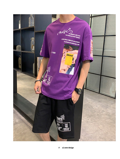 Conjunto de Camiseta Manga Corta para Hombre - Colección Verano - Image 18