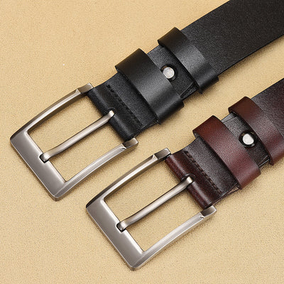 Cinturón de Cuero Casual para Hombre - Estilo Versátil - Image 10