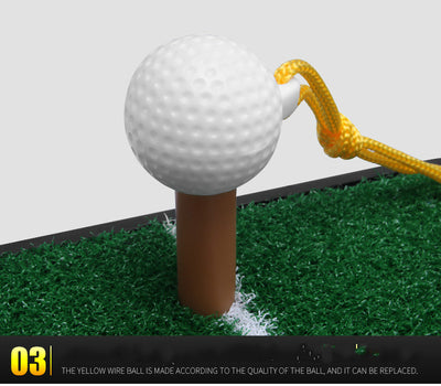 Entrenador de Golf Multifuncional para Interiores - Pad de Práctica para Principiantes - Image 10