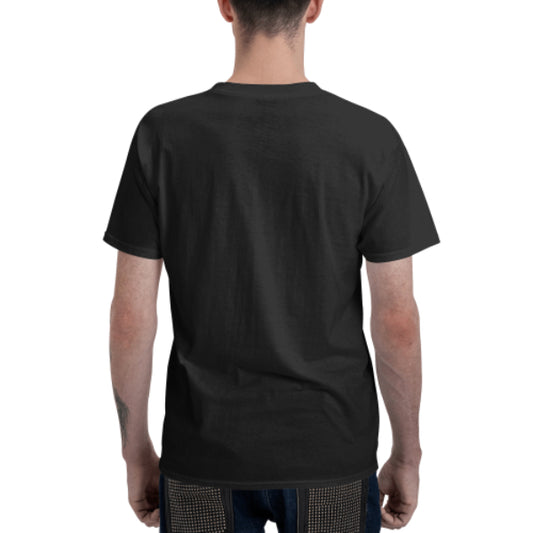 Men's basic short sleeve t-shirt in a solid teal color, featuring a comfortable crew neck and relaxed fit. - Image 2