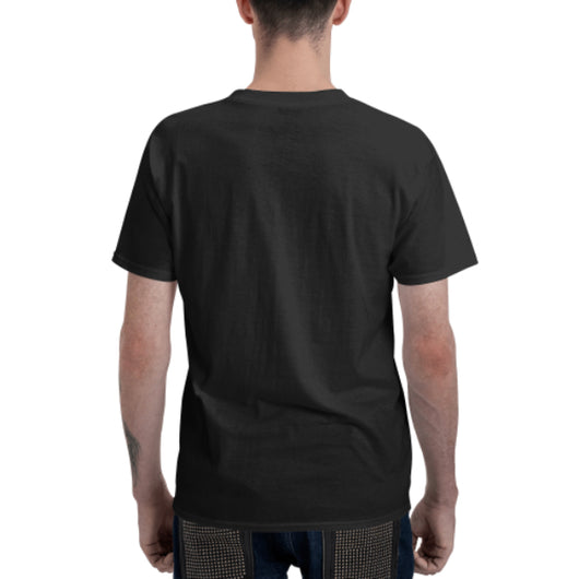 Men's basic short sleeve t-shirt in a solid teal color, featuring a comfortable crew neck and relaxed fit. - Image 2