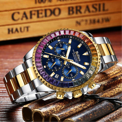 Reloj de Cuarzo para Hombre Resistente al Agua Estilo Casual