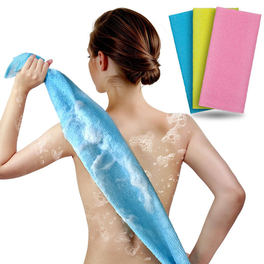 Toalla Exfoliante para Espalda con Cepillo de Limpieza Profunda - Image 2