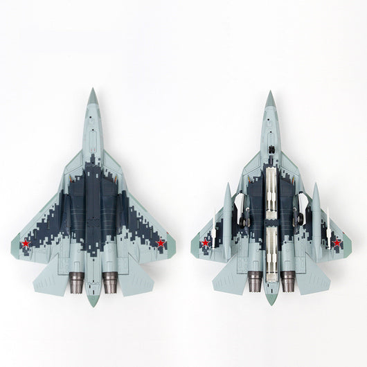 Modelo de Avión Su 57 Aleación Coleccionable de Lujo - Image 5