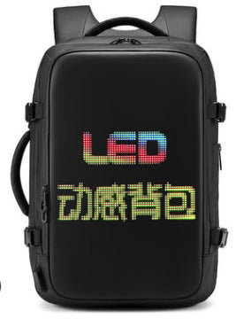 Mochila Ejecutiva Multimedia con LED - Tela Oxford Resistente
