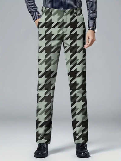 Pantalones de Vestir Slim Fit Clásicos para Hombre - Image 21