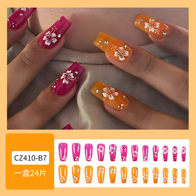 Uñas Postizas de Diamante Resistente - Diseño Europeo Premium - Image 43