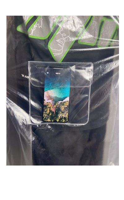 Impermeable Transparente Grueso con Patrón de Lichi - Image 9