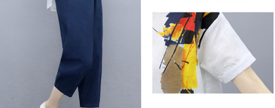 Conjunto de Dos Piezas en Algodón y Lino - Image 7