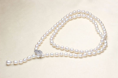Collar Cadena de Perlas de Agua Dulce - Diseño Clásico y Elegante - Image 10