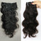 Extensiones de Cabello Humano con Clip - Volumen Instantáneo