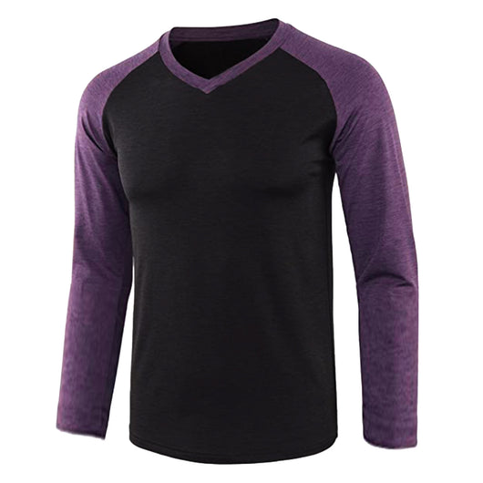 Playera Raglan de Manga Larga con Contraste para Hombre - Image 5