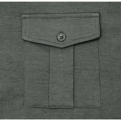 Camisa Clásica de Manga Larga Estilo Europeo para Hombre - Image 43